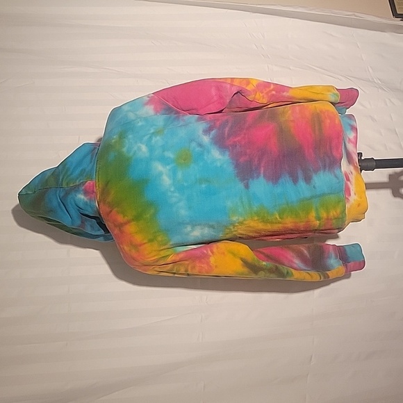 MV Sports Womens Tie Dyed  Ashbury Haight 1967 Hoodie, Size: XS, - Picture 4 of 7